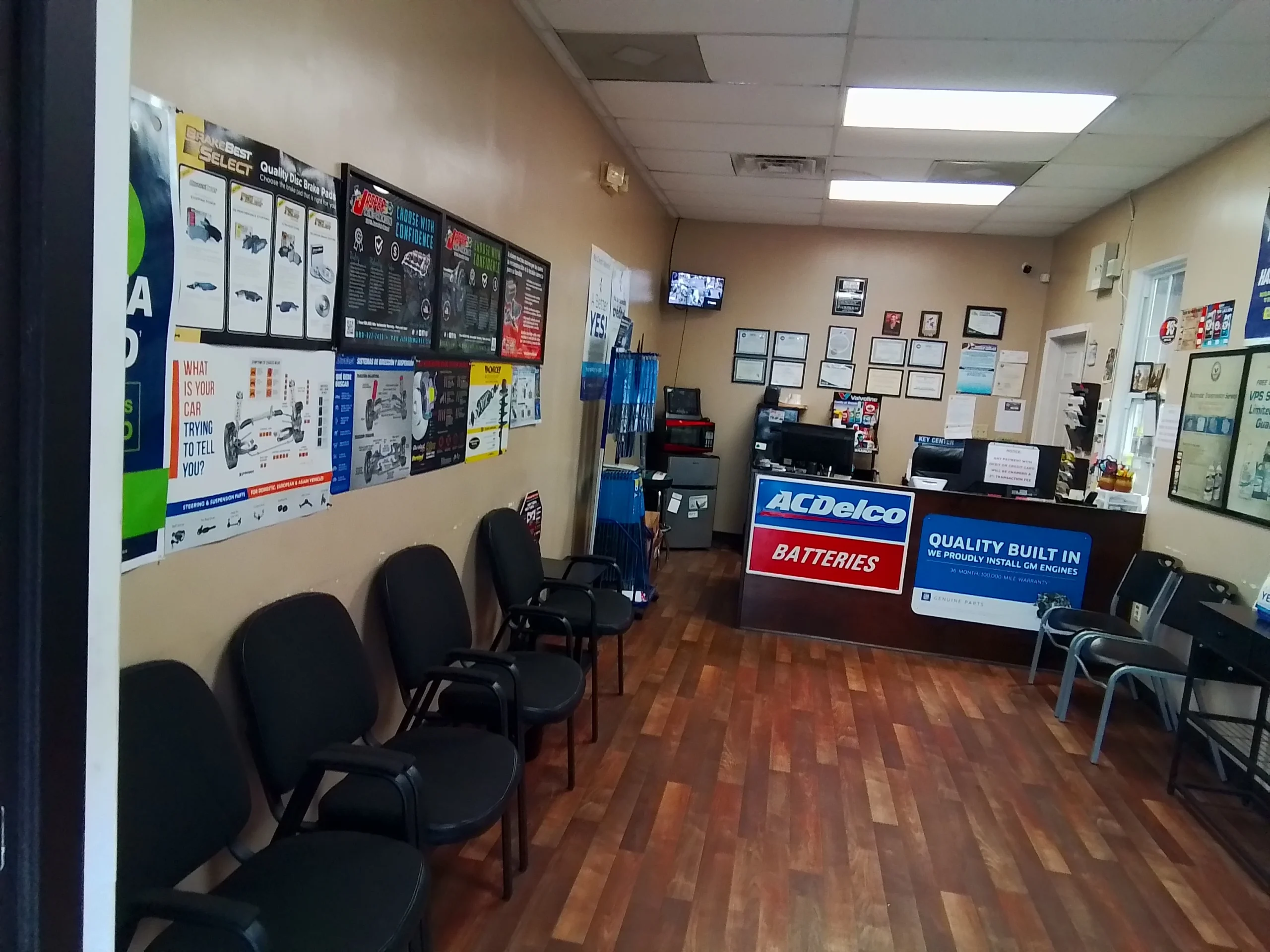 Office JP Auto tech repair Jacksonville Orange Park FL